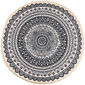 Kusový koberec Mandala šedá, 82 cm