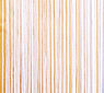 Provázková záclona Aga, bílá, 150 x 250 cm