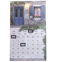 Kalendarz ścienny Kolorowa uliczka, 30 x 50 cm