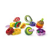 Play Set Hape  - gustări de fructe cu omizi