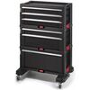 Keter Cabinet pe roți cu 6 sertare , negru