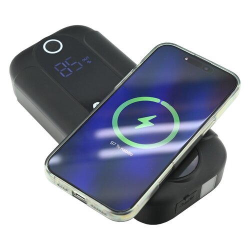 Compass Powerbanka s funkcí JUMP STARTER 8.000mAh1000A s Qi bezdrátovým nabíjením