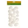 Komplet polistiren jajc, v. 4-6 cm, 20 kos vpaketu