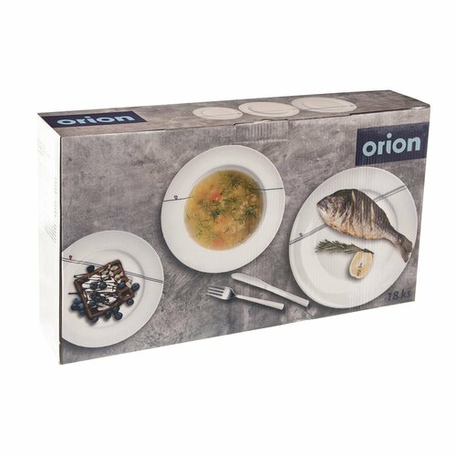 Orion 18dílná jídelní sada Srdíčka