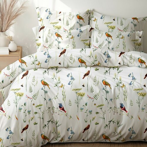 Stanex Lenjerie de pat din bumbac Natura, 140 x 220 cm, 70 x 90 cm