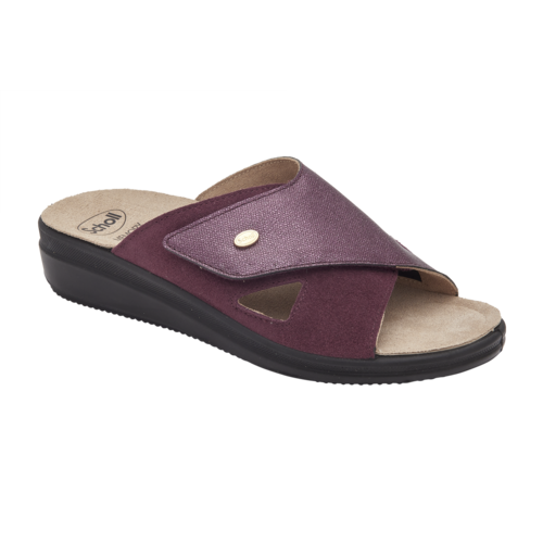 Scholl Pantofle Antonia Cross vino, velikost 40