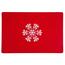 Suport farfurii Altom Snowflake roșu, 30 x 45 cm , set de 4 buc.