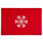 Altom Snowflake tányéralátét piros, 30 x 45 cm, 4 db-os szett