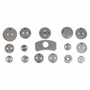 Sixtol Piston de frână MECHANIC BRAKE SET BLACK18, 18 buc.