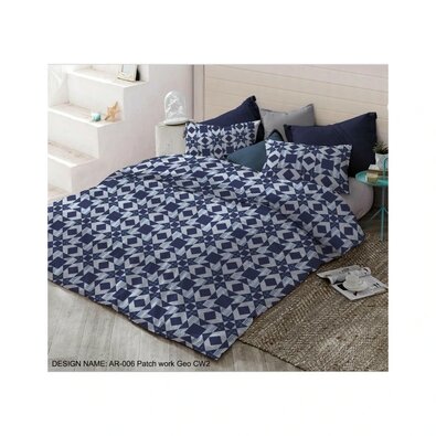 Бавовняна постільна білизна Patchwork, 140 x 200 см, 70 x 90 см