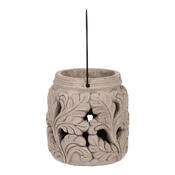 Felinar decorativ Natura, 18 x 20 cm, betongri,