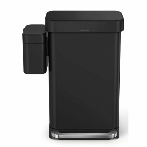 Simplehuman Koš za kompostirane odpadke 4 l, črn
