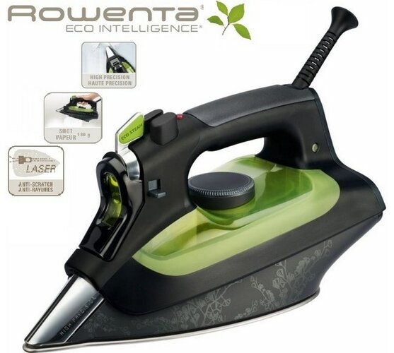 Rowenta Eco Intelligence DW 6010 żelazko czarny + zielony,