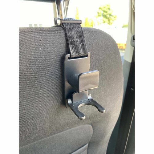 Sixtol Avtomobilski kavl za naslon za glavo CARHOOK 2, 2 kos