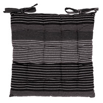 Stripe ülőke, szürke, steppelt, 40 x 40 cm Stripe ülőke, szürke, steppelt, 40 x 40 cm