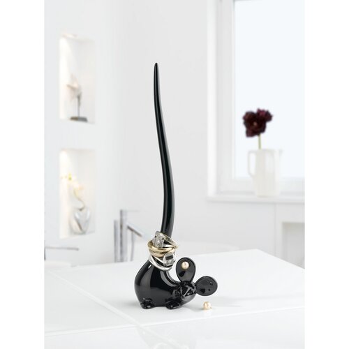 Kozioł Stojak na biżuterię Ringo, czarny