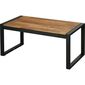 Zestaw mebli ogrodowych Gandia, 4 szt., metal, rattan PE