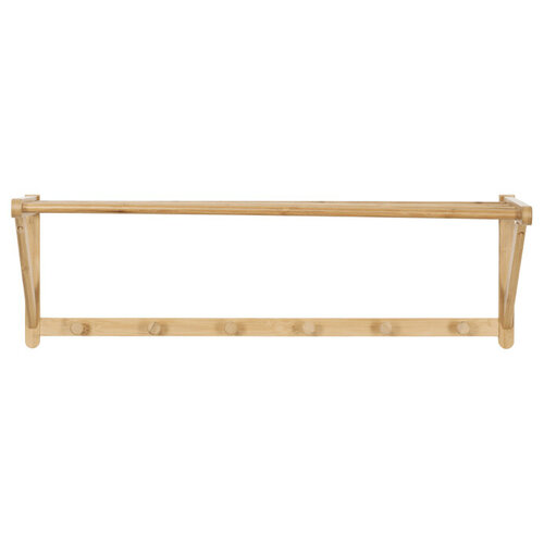 Wieszak B004 NAT, bambus