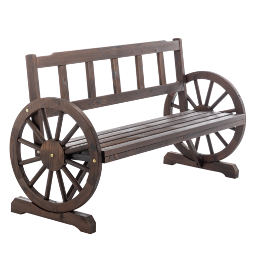 Ławka ogrodowa, brązowa, SABA TYP 2