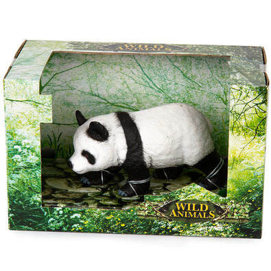 Panda biela, 13 cm