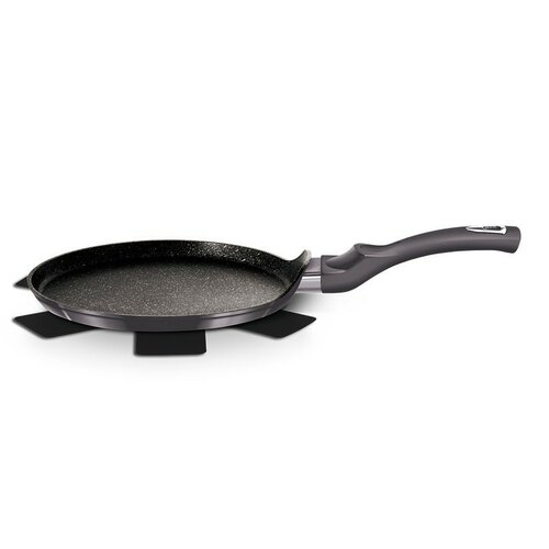 Berlinger Haus Ponev za palačinke z marmornato površino Carbon PRO Line, 25 cm