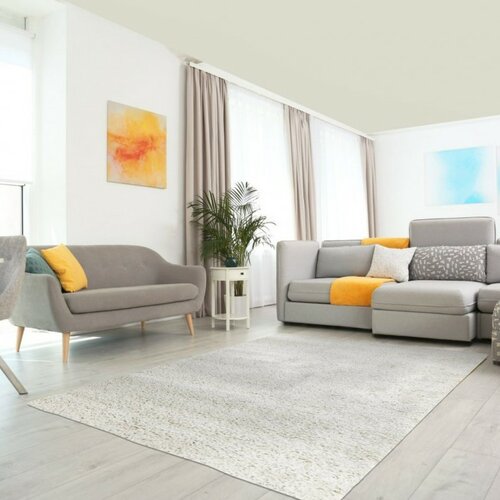 Efor Shaggy 2137 cream darabszőnyeg, 80 x 150 cm