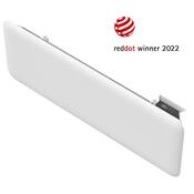 Mill Oceľový konvektor na stenu s Wifi 1200 W, biela