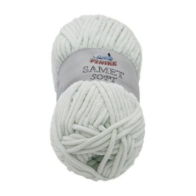 Preja SAMET svetlo mentol , 100 g / 100 m