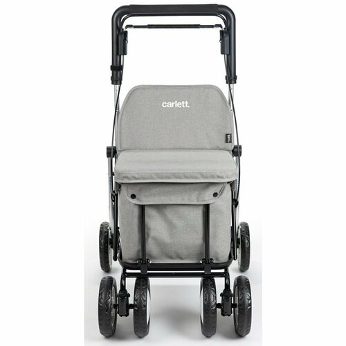 Carlett Senior Assist hodilna nakupovalna torba nakolesih 38 l, svetlo siva