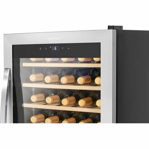 ProfiCook WK 1235 borhűtő 36 palackhoz,rozsdamentes acél