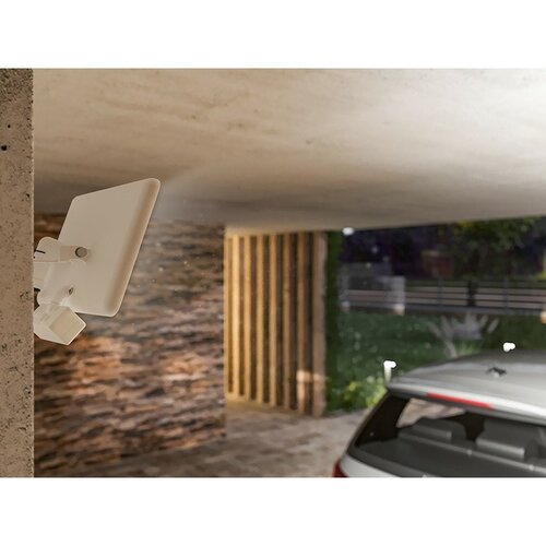 Panlux LED reflektor s PIR senzorom Vana S Evo biela, 50 W