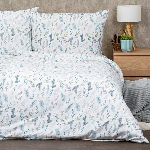 4Home Flanelasta posteljnina Pine, 140 x 220 cm,70 x 90 cm