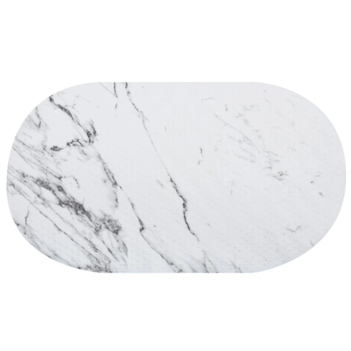 Spirella Protiskluzová podložka do vany TOSCANA, bílá, 69 x 39 cm