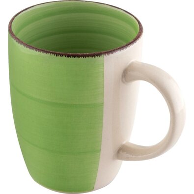 Cană ceramică Lamart LT9109 Happy, 260 ml, verde