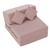 Scaun pliant/saltea PELOS, rozu