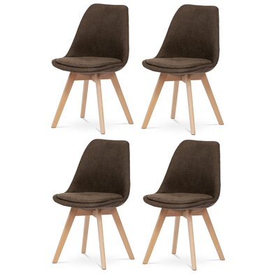 Súprava jedálenských stoličiek CT-751 BR2, 4 ks