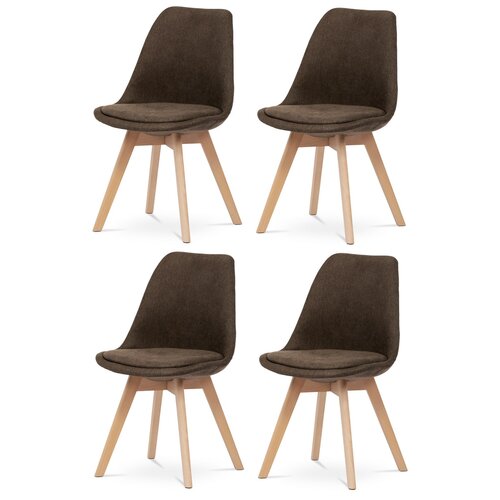 Esszimmerstuhl-Set CT-751 BR2, 4 Stück