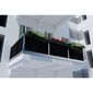 Benco Ratanová zástěna na balkon tmavě hnědá, 90 cm