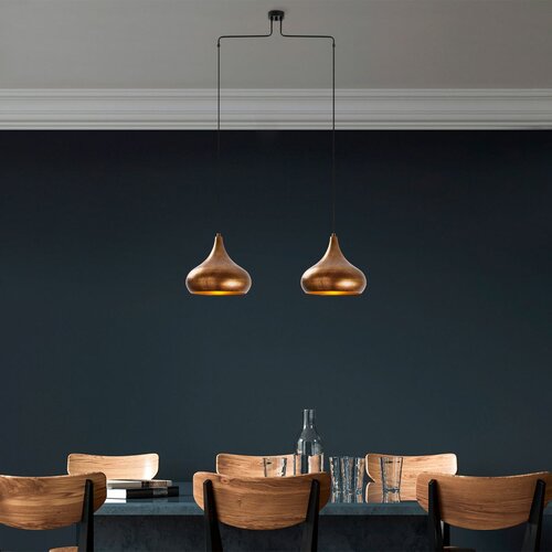 Lampa wisząca Muba - 11551, miedziana