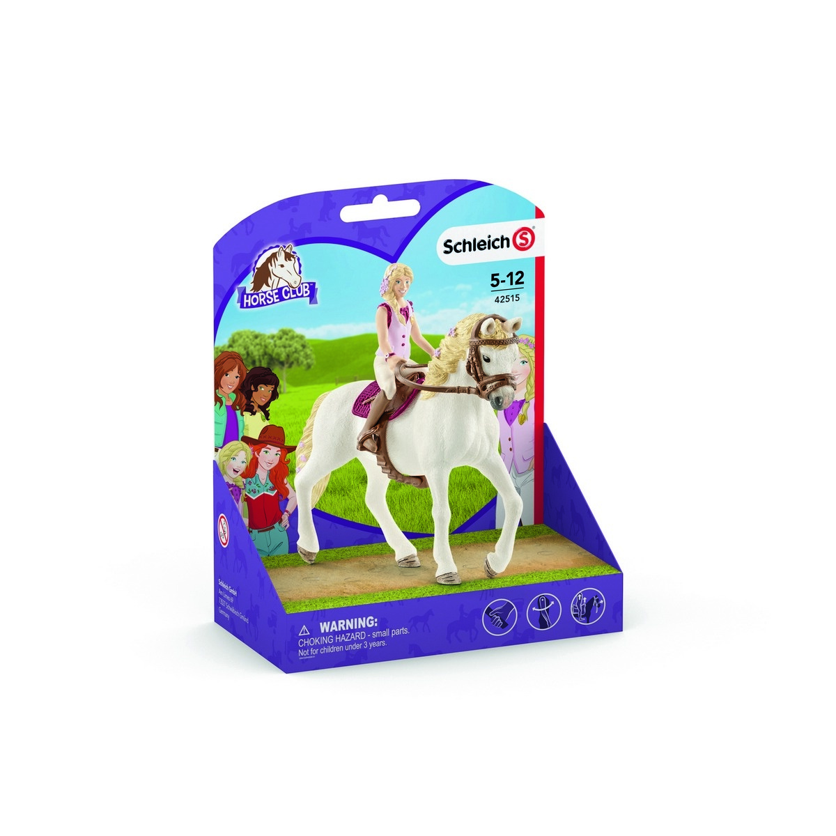 Obrázok Schleich Blondýna Sofia a kůn Blosom (4055744036149)