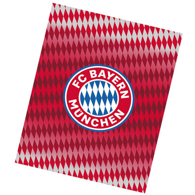 Carbotex Koc piłkarski FC Bayern Monachium Diamonds, 130 x 170 cm