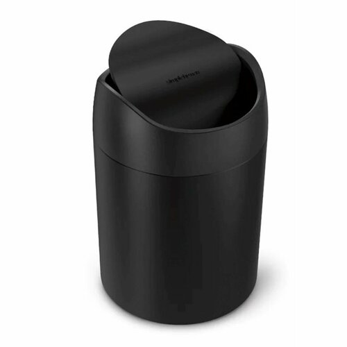 Simplehuman MINI hulladékkosár asztalra 1,5 l, fekete termék 2. képe