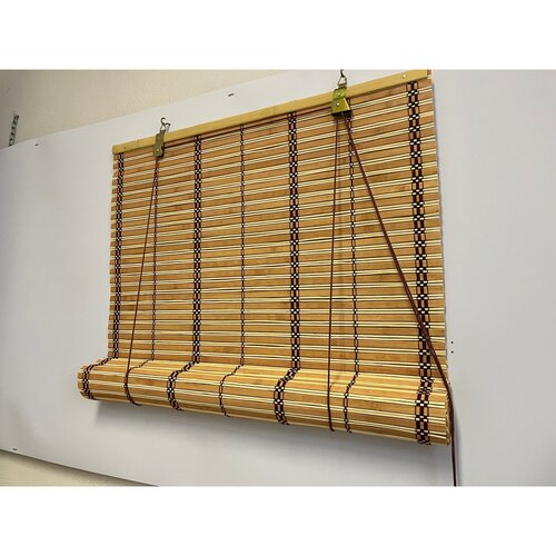 Bambus-Rollo Tara Natur/Kirsche, 60 x 160 cm