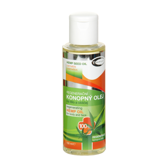 Topvet 100 % Konopný olej, 100 ml