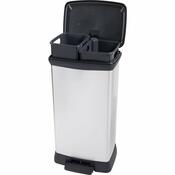 Curver Pedálový odpadkový koš DECO BIN, 23 + 23 l