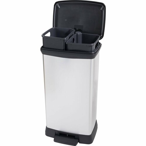 Curver Pedálový odpadkový koš DECO BIN, 23 + 23 l