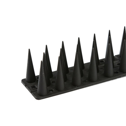 4-delni set proti pticam, plastika, črna, 44,5 x3,7 cm