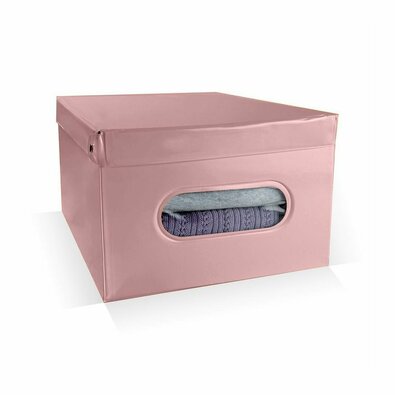 Compactor Úložný box Nordic 50 x 38,5 x 24 cm, růžová