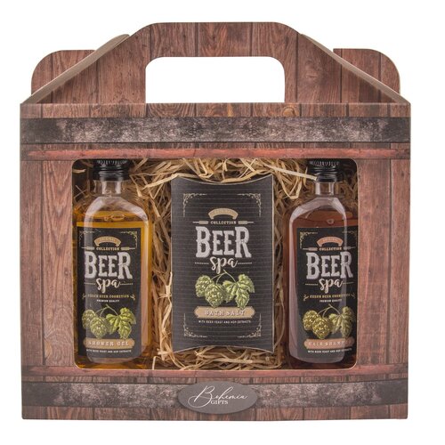 Bohemia Gifts Set cosmetic Beer Spa