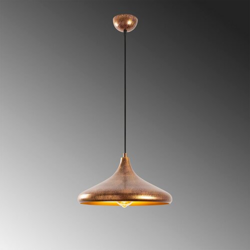 Lampa wisząca Barek - 11545, miedziana